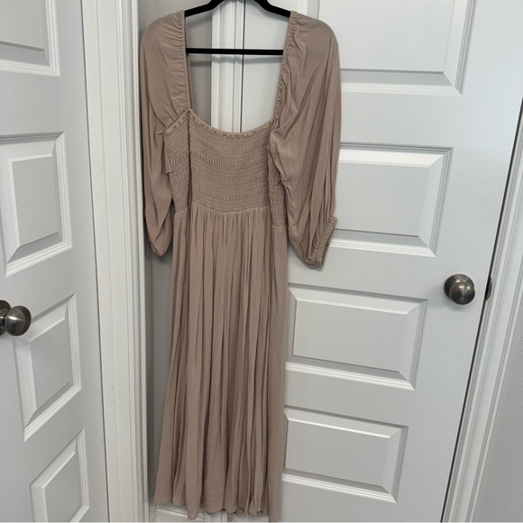 The Post Taupe Maxi Dress - Picture 4 of 4
